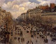 Boulevard Montaartre Camille Pissarro